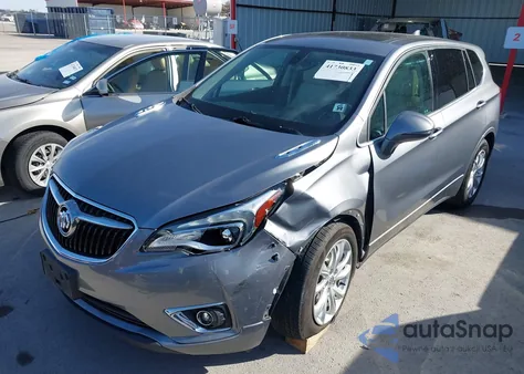 2020 Buick Envision Fwd Preferred from USA, damaged, VIN LRBFXBSA7LD212901